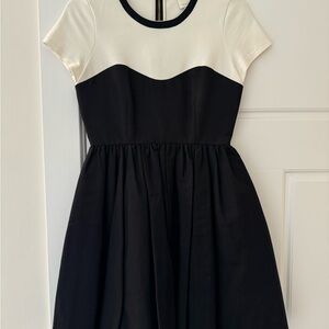 Kate Spade Sweetheart Illusion Fit and Flare Dress